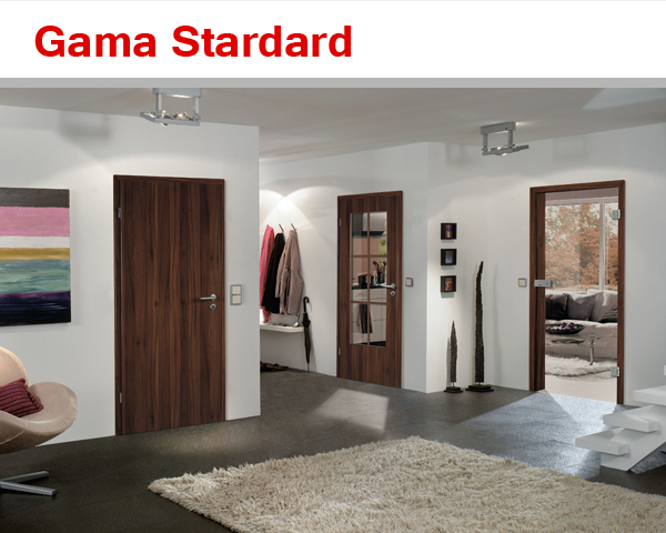 usi de interior din lemn